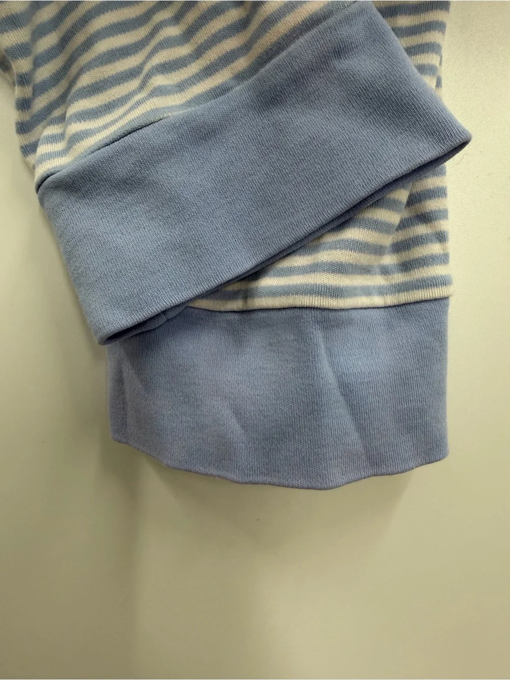 Lake Pima Cotton Blue White Striped Pajama Set